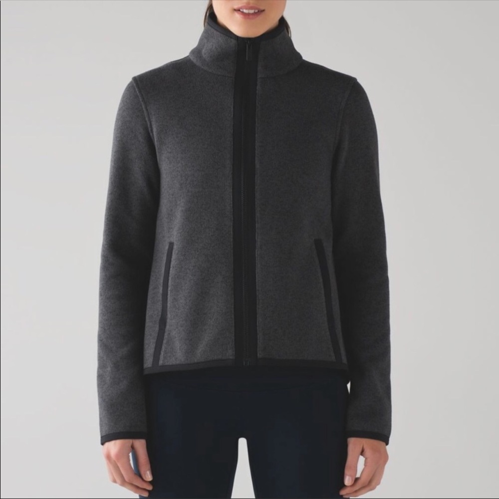 Lululemon It’s Fleecing Cold Zip Up Heathered